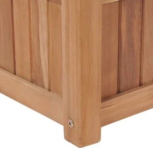 vidaXL Podwyższona donica 100x30x25 cm, lite drewno tekowe - Donice - miniaturka - grafika 6