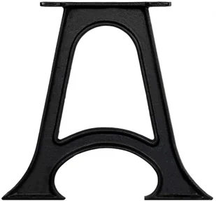 vidaXL Nogi do stolika kawowego, 2 szt., w kształcie litery A, żeliwo vidaXL - Meble modułowe i akcesoria - miniaturka - grafika 5