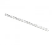 Okładki do laminatorów i bindownic - Fellowes Grzbiety plastikowe okrągłe: 10-20 kartek - 6 mm biały 5345005 - miniaturka - grafika 1