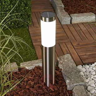 Lampenwelt com Aleeza - lampa solarna LED z grotem ziemnym - Lampy ogrodowe - miniaturka - grafika 3