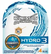 Maszynki do golenia i wkłady - Wilkinson 4x Wkłady Nożyki Hydro 3 - miniaturka - grafika 1