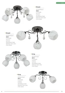 Lampex Żyrandol Greg 601/3 - Lampy sufitowe - miniaturka - grafika 5
