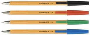 Q-CONNECT Długopis klasyczny - zielony - Długopisy - miniaturka - grafika 5