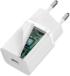 Baseus Ładowarka sieciowa Super Si Quick Charger USB-C PD 30W White CCSUP-J02 - Ładowarki do telefonów - miniaturka - grafika 6