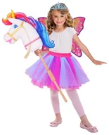 Dodatki do strojów karnawałowych - AMSCAN Zestaw Barbie Tęczowy Jednorożec - 3 elem. 9904439 - miniaturka - grafika 1