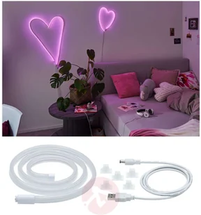 Paulmann Paulmann taśma LED Neon Colorflex USB 1m różowy - Taśmy LED - miniaturka - grafika 3