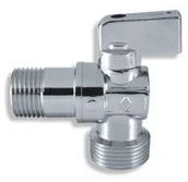 Zawory i kraniki - Ferro Zawór kątowy do pralki 1/2" x 3/4" CF3027 - miniaturka - grafika 1