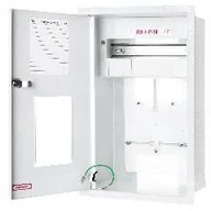 Rozdzielnie elektryczne - Karwasz RW-1-P-10 Rozdzielnica wnękowa; podtynkowa plombowana RW-1-P-10 Z/O - miniaturka - grafika 1