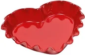 Formy do ciast - Emile Henry forma do pieczenia serca z ceramiki 32,5 x 28 x 6 cm EH346177 - miniaturka - grafika 1