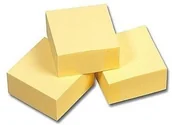 Notesy i bloczki - Esselte Karteczki 75 75mm żółte 100) X09313 NB-7638 - miniaturka - grafika 1