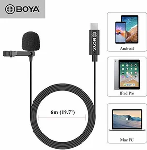 Boya Mikrofon krawatowy BY-M3 - Akcesoria fotograficzne - miniaturka - grafika 5