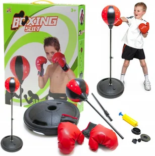 Gruszka Rękawice Zestaw Bokserski Dla Dzieci 110CM - Worki treningowe - miniaturka - grafika 2