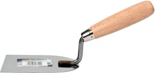 VOREL Kielnia szpachla sztukatorska nierdzewna podkowa 100x120mm 06121 - Narzędzia murarskie - miniaturka - grafika 2