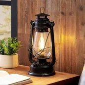 Lampy stojące - Lindby Lindby Raisa lampa stołowa, latarnia, kolory rdzy - miniaturka - grafika 1