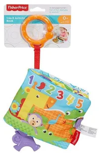 Fisher Price AKTYWIZUJĄCA KSIĄŻECZKA ""LICZYMY 1-5"" FGJ40 - Zabawki sensoryczne - miniaturka - grafika 3