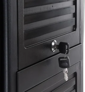 Barbiero Pomocnik fryzjerski z żaluzją NG-ST006 Czarny NG-ST006 - Meble fryzjerskie - miniaturka - grafika 4