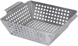 BBQ Vaggan Koszyk do grillowania kurczaka warzyw ryb mięs ze stali nierdzewnej YL7900570 - Akcesoria do grilla - miniaturka - grafika 2