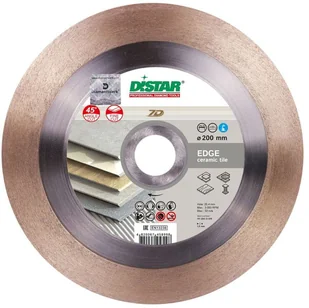 Distar Tarcza Diamentowa 250 25,4 Gres 45 St. - Tarcze do pił - miniaturka - grafika 3