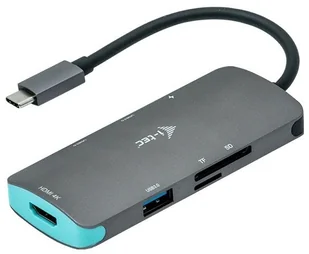 i-tec USB-C Metal Nano Dock 4K HDMI + Power Delivery 60 W C31NANODOCKPD - Kable USB - miniaturka - grafika 3