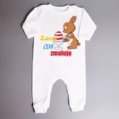 Pajacyki dla niemowląt - Poczpol Zaraz coś zmaluję - pajac wielkanocny 43056-31 - miniaturka - grafika 1