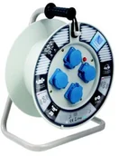 Przedłużacze i rozgałęźniki - Pawbol Rozgałęźnik na bębnie 4x250V + termik 1101-RT B.1101-RT - miniaturka - grafika 1