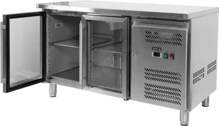 Yato STÓŁ CHŁODNICZY 282L 2 DRZWI PRZESZKLONY YG-05252 - Szafy i witryny chłodnicze - miniaturka - grafika 2