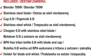 Lund 67700 - Blendery ręczne - miniaturka - grafika 7