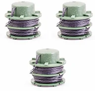 Akcesoria do elektronarzędzi - IKRA 15132447-3 zapasowe szpule (DA-C1) zestaw 3 szpulek żyłki do podkaszarki IAT 40-3025 - miniaturka - grafika 1