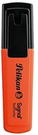 Zakreślacze - Herlitz 803601 Pelikan Textmarker sygnału źródeł światła Pomarańczowy, 10 sztuk w pudełku 803601 - miniaturka - grafika 1