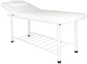 Stoły i łóżka do masażu - LEŻANKA DO MASAŻU 812 BASIC BIAŁA 129074 - miniaturka - grafika 1