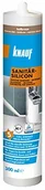 Silikony - Silpac Knauf sanitarny do zastosowania w obszarach sanitarnych, łazience, pod prysznicem trwale elastyczny uszczelniacz silikonowy, szybko łączący się środek przeciw pleśni, masa do fug, wodoodporna - miniaturka - grafika 1