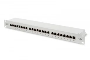 Digitus Patch panel 19" 24-portowy STP kat. 5E (DN-91524S/A-DN-91524S) - Panele krosownicze - miniaturka - grafika 4
