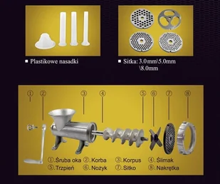 Kinghoff KH-1429 - Maszynki do mięsa - miniaturka - grafika 4