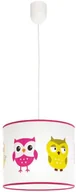 Lampy sufitowe - Lampex Lampa wisząca dziecięca A ""Sowy"" Lampex L471/A - miniaturka - grafika 1