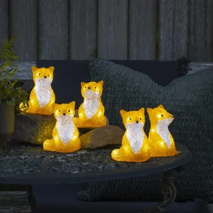 Konstsmide SEASON Figurka świetlna LED Lis, 5 sztuk jako łańcuch - Lampy ogrodowe - miniaturka - grafika 2