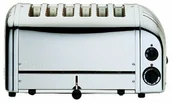 Tostery - DUALIT Dualit Vario toaster 2 6 przez szczelinę, rożne. Kolory, chrom 60165_chrom - miniaturka - grafika 1