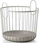 Kosze na bieliznę - Zone Denmark Kosz na pranie Inu 40,5 x 41 cm ciemnoszary 10552 - miniaturka - grafika 1