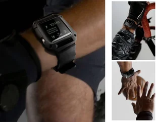 Apple Alogy Etui ochronne Alogy z paskiem Armor Case do Watch 4/5/6/SE 44mm 9370X1 - Akcesoria do smartwatchy - miniaturka - grafika 6