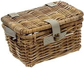 Koszyki rowerowe - Basil Denton kosz rowerowy, szary, S 13062_Nature Grey_35 x 24 x 22 cm - miniaturka - grafika 1