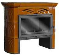 Piece wolnostojące - Ackerman Piec kominkowy K15 BRĄZ 9.4kW - miniaturka - grafika 1