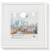 Ramki na zdjęcia - Walther Design New Lifestyle KST.Ramki na zdjęcia, plastik, 1 jednostek, biały, 30  x  30  x   cm KV330W - miniaturka - grafika 1
