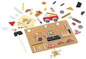 Zabawki interaktywne dla dzieci - Bigjigs Toys Korkowa przybijanka Budowa BJ179 729247 - miniaturka - grafika 1