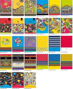 Fresh Kołonotatnik ozdobny 145x197/80K kratka - Szkolne artykuły papiernicze - miniaturka - grafika 2