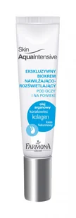 Farmona Blue Lagoon-Ekskluzywny biokrem nawilżająco-rozświetlający pod oczy i na powieki 15ml - Kosmetyki pod oczy - miniaturka - grafika 2