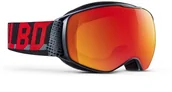 Gogle narciarskie - JULBO gogle narciarskie Echo Cat 3 Black/Grey/Red Moto - miniaturka - grafika 1