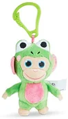 Maskotki i pluszaki - Joy Toy 31049 Wonderpark Wunderaffen Plusz Clip On 8 cm Model: Żaba, wielokolorowa 31049 - miniaturka - grafika 1