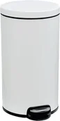 Kosze na śmieci - Merida Kosz na śmieci 30 litrów SILENT SERENE stal szlachetna biała KIB416 - miniaturka - grafika 1