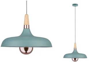 W delikatnym turkusie - lampa wisząca Juna - Lampy sufitowe - miniaturka - grafika 2