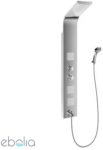 Actima Actima More Termo Panel prysznicowy z termostatem stal nierdzewna ARAC.ML9304T - Panele prysznicowe - miniaturka - grafika 5