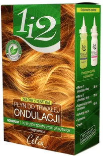 Celia 1i2 Płyn do trwałej ondulacji - normalny 160ml - Kosmetyki do stylizacji włosów - miniaturka - grafika 3